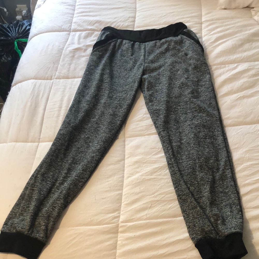Grey sweatpants